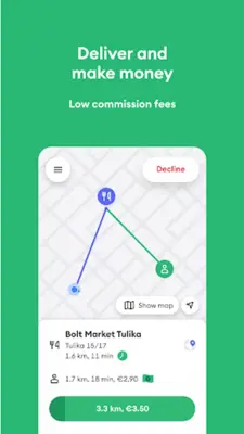 Bolt Courier android App screenshot 4